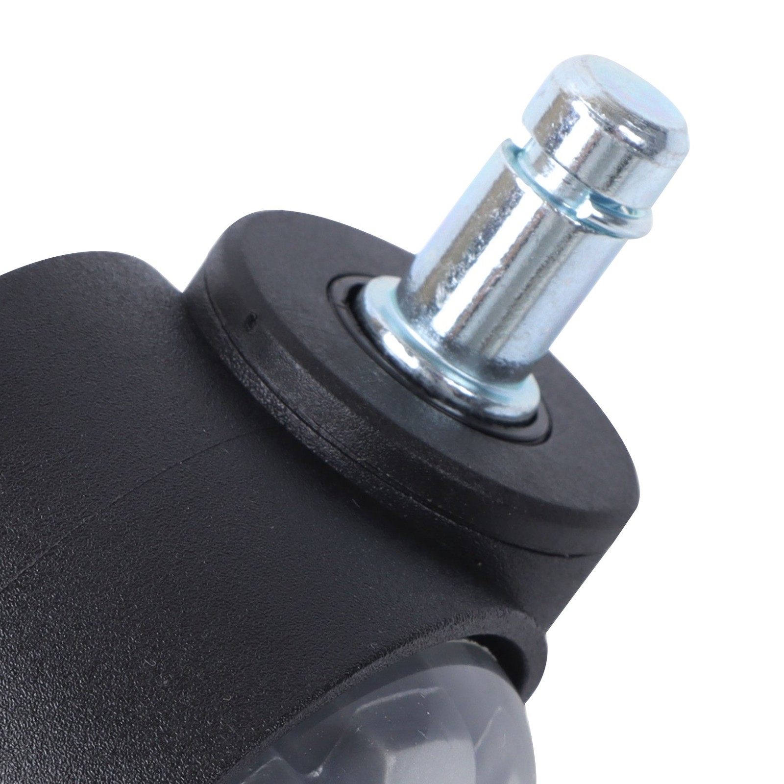 5 Pack Office Chair Wheels Replacement Rubber Chair Casters 360° Swivel 2 Inch