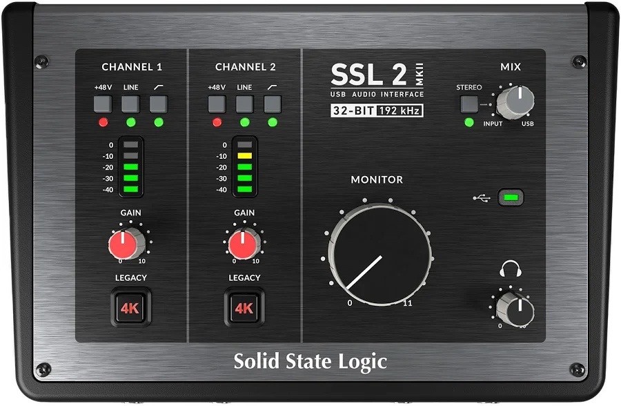 Solid State Logic SSL 2 MK11 USB Audio Interface