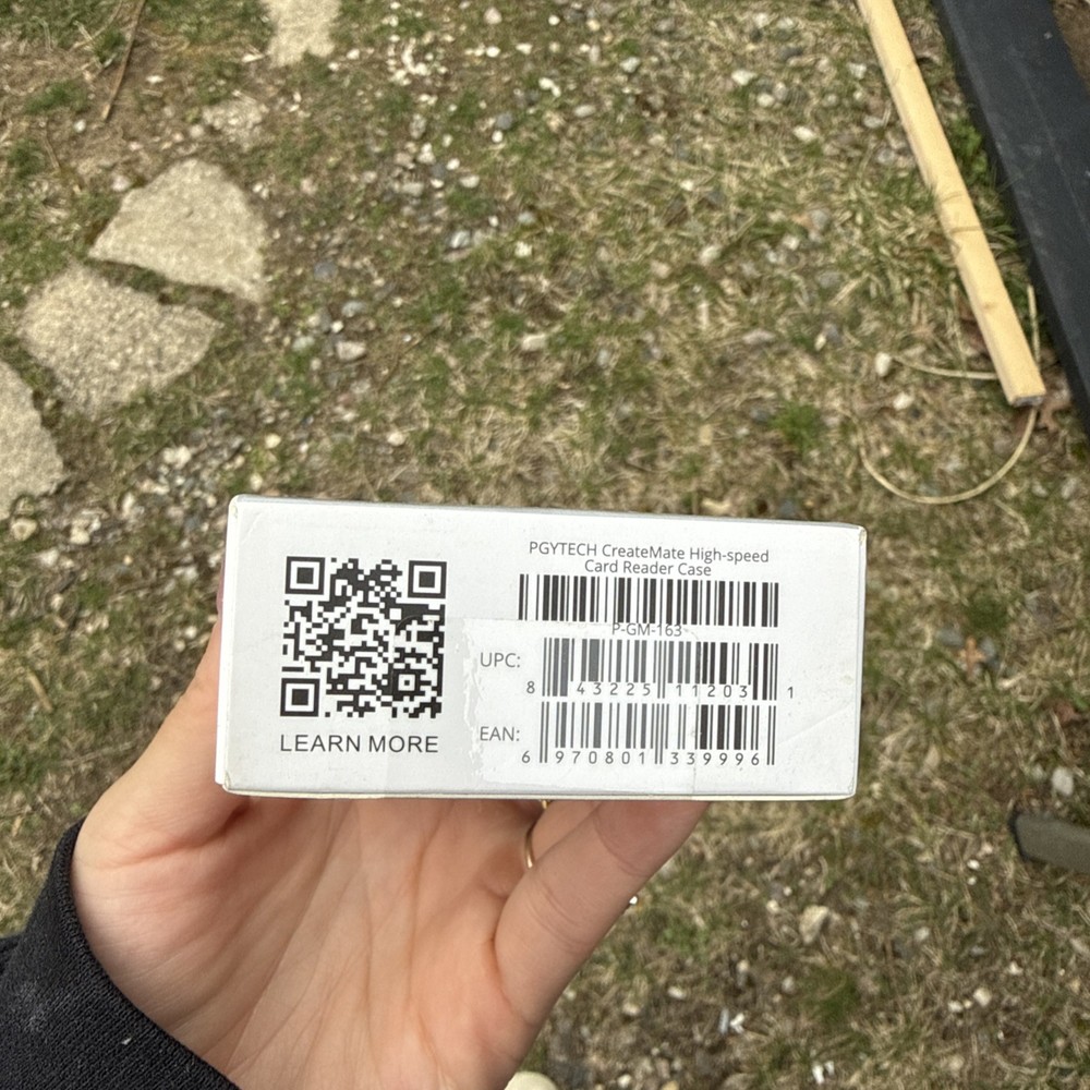 PGYTECH CreateMate High-Speed Card Reader Case