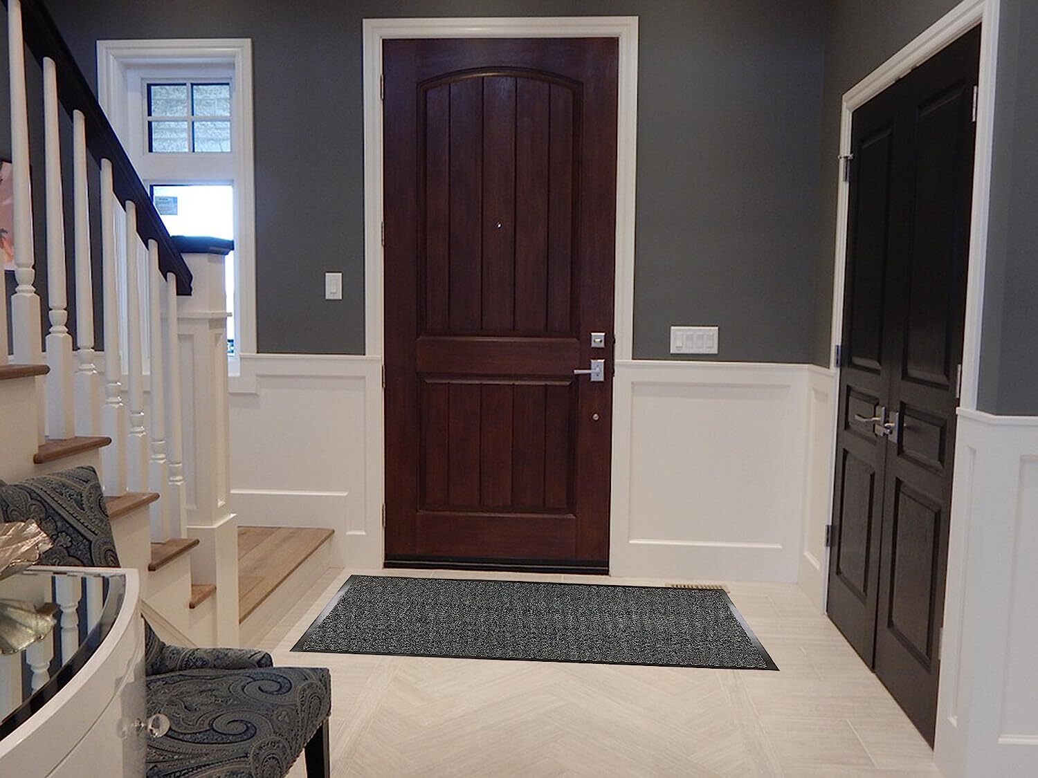 Commercial Grade Entrance Mat and Hallway PVC Backing Runner Rug