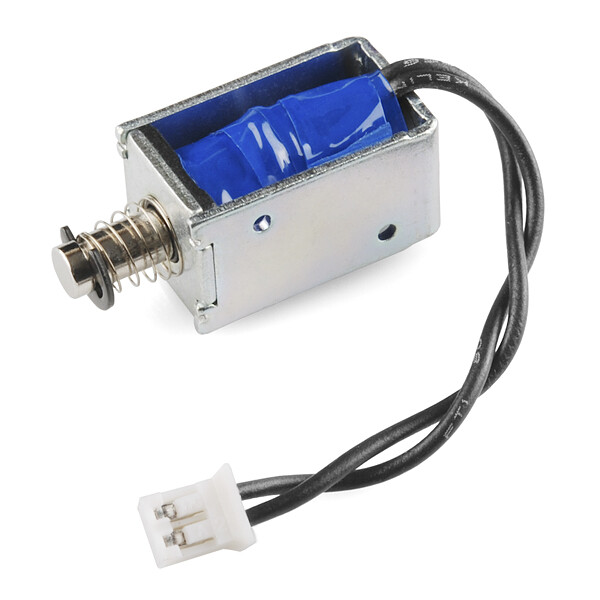 [ SparkFun ROB-11015 ] Solenoid - 5V (Small)