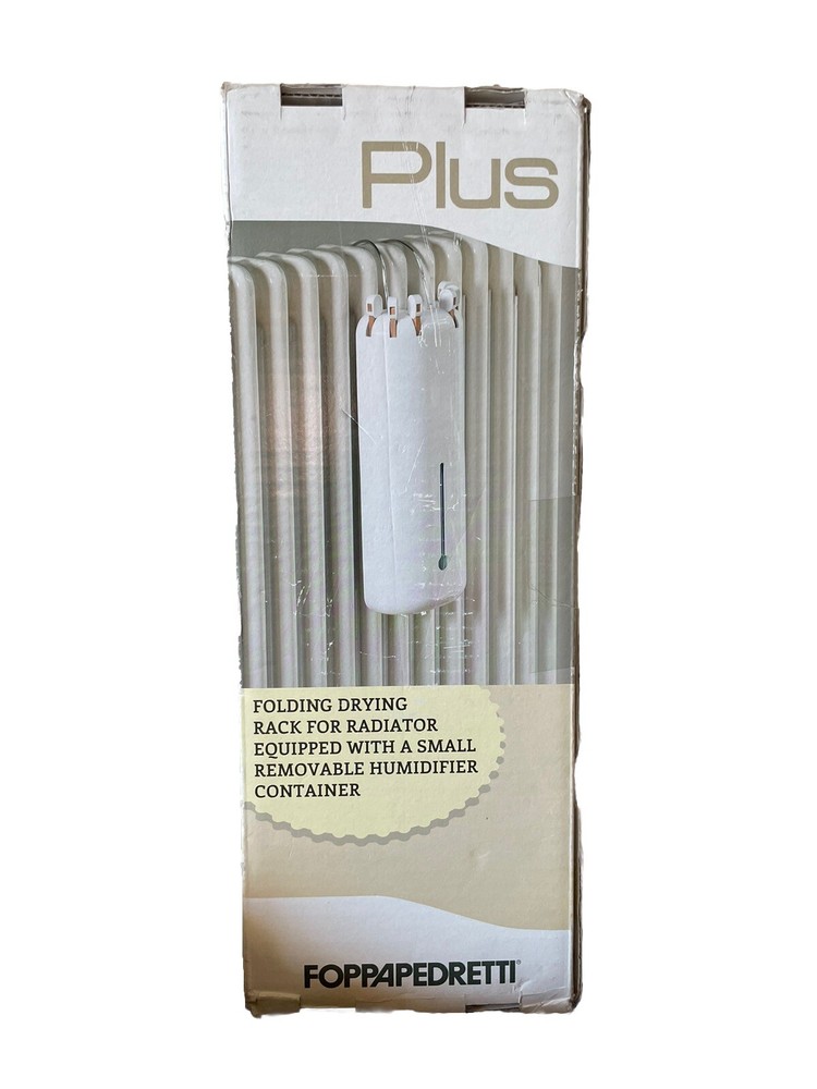 Foppapedretti Drying Rack For Radiator With Humidifier Container Folding Plus
