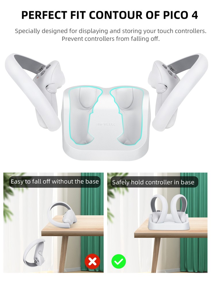 For Pico4 handle base VR handle display desktop storage bracket placement
