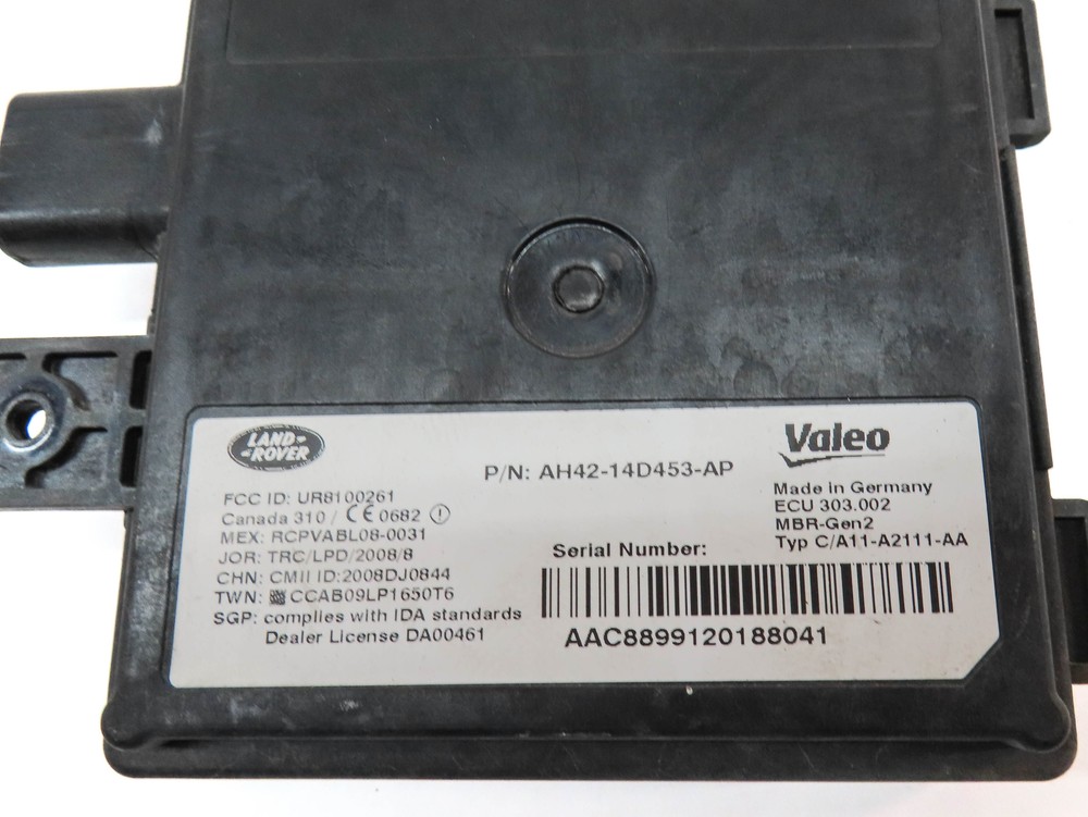 2012 RANGE ROVER (L322) DRIVER ASSIST BLIND SPOT ALERT RADAR SENSOR MODULE