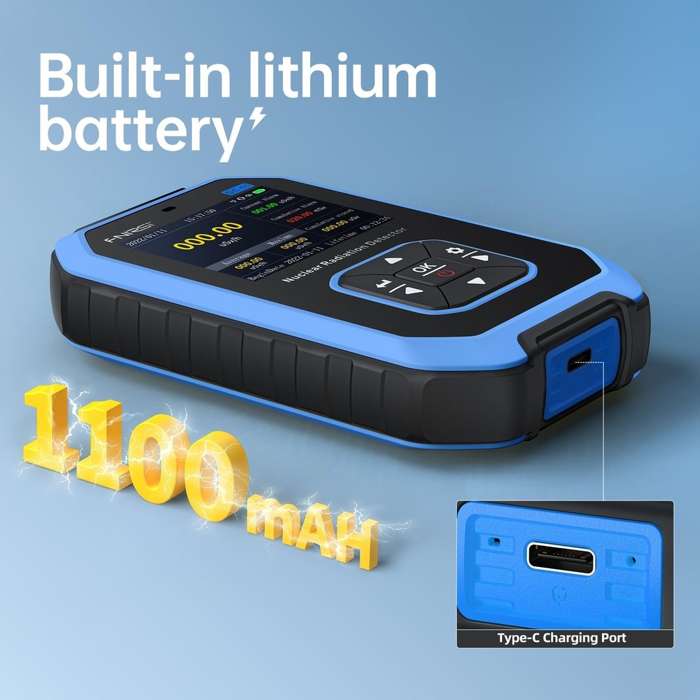 Portable Geiger Counter Detector