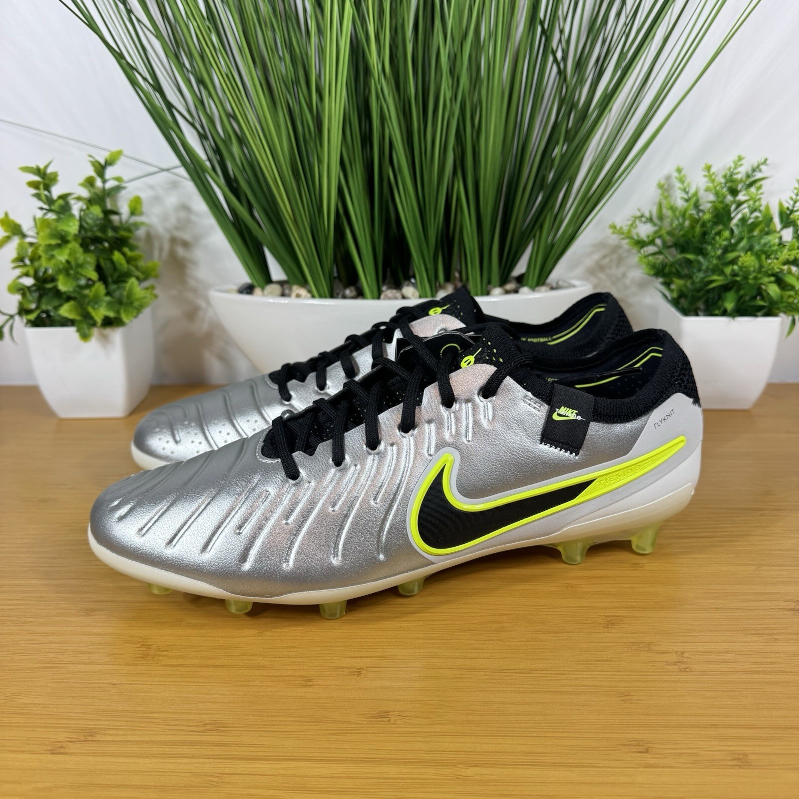 Nike Tiempo Legend 10 Elite AG Pro NBY Mens Soccer Cleats HF4378-002 Size 9. 5