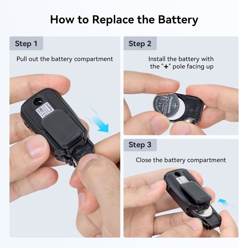 SmallRig Bluetooth Wireless Remote Controller for Sony A7R IV/Canon/Nikon