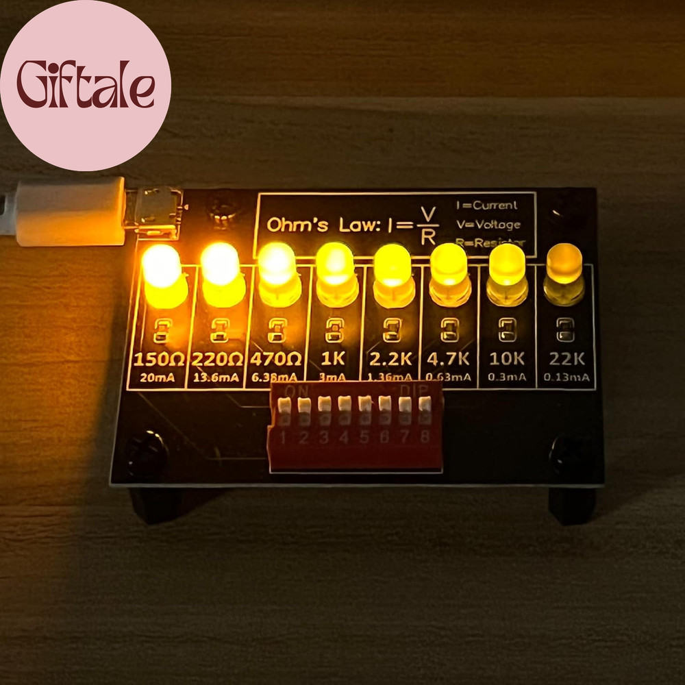 Soldering Practice Kit DIY Practical Electronic Circuit Project Resistor Trainin