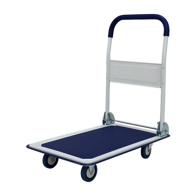 330 lb Platform Truck Hand Flatbed Cart Dolly Moving Push Heavy Duty Rolling