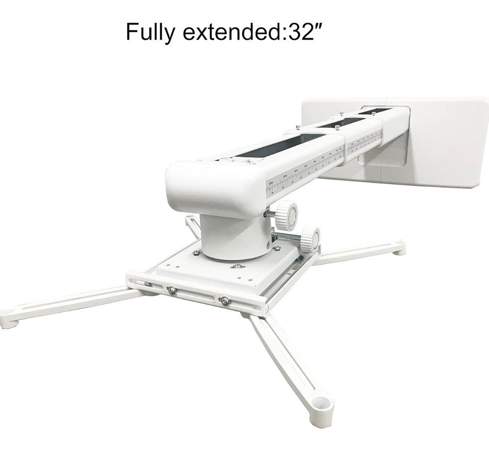 Universal Ultra Short Throw Projector Wall Mount Fully Adjustable: 16"-32”