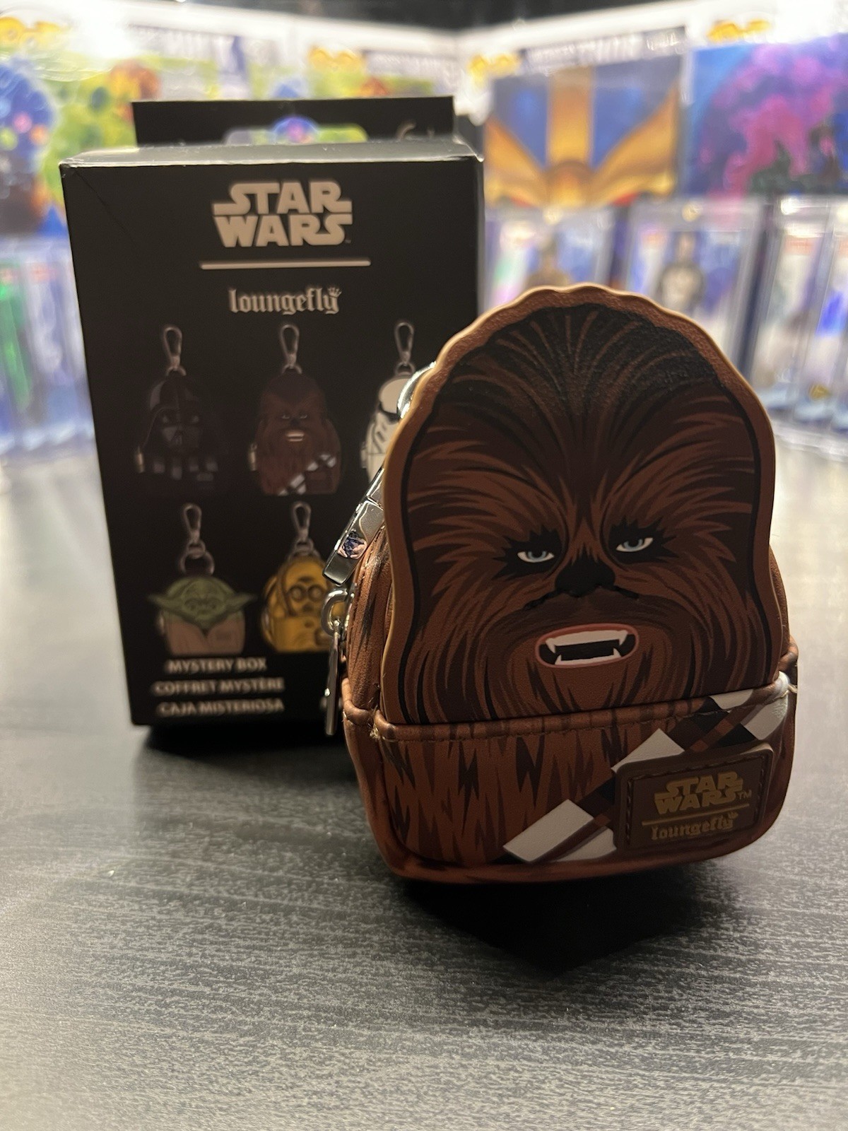 Loungefly Disney Star Wars CHEWY Backpack Mystery Bag Charm
