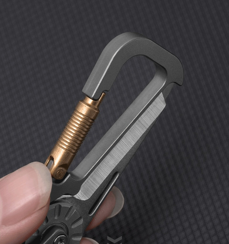 New Folding Keychain Tool – Compact EDC Outdoor Multi-Purpose Implement