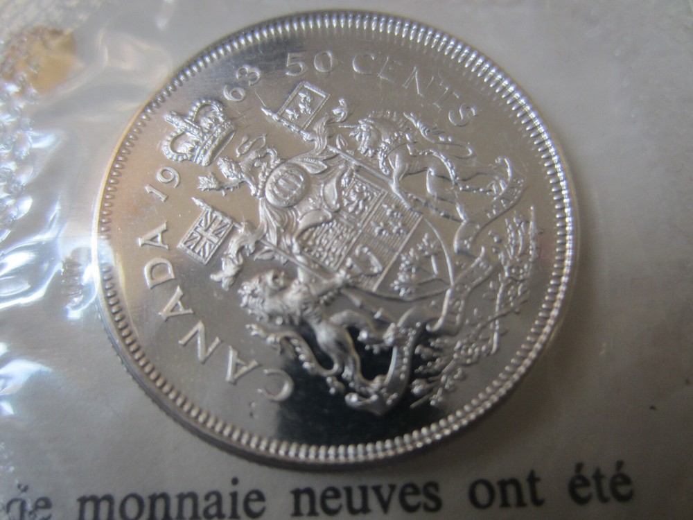 1963 Canada Silver PL Set. Original Mint Packing UNC RJ