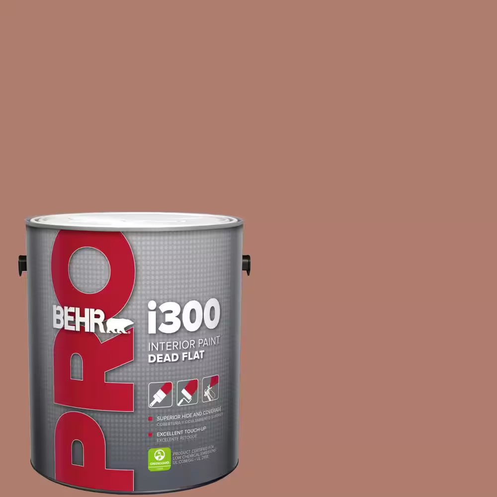 1 Gal. #PPU2-11 Mars Red Dead Flat Interior Paint