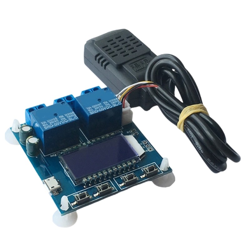 Digital Display Temperature Humidity Control Module -20 to 60℃ 10A Precisions
