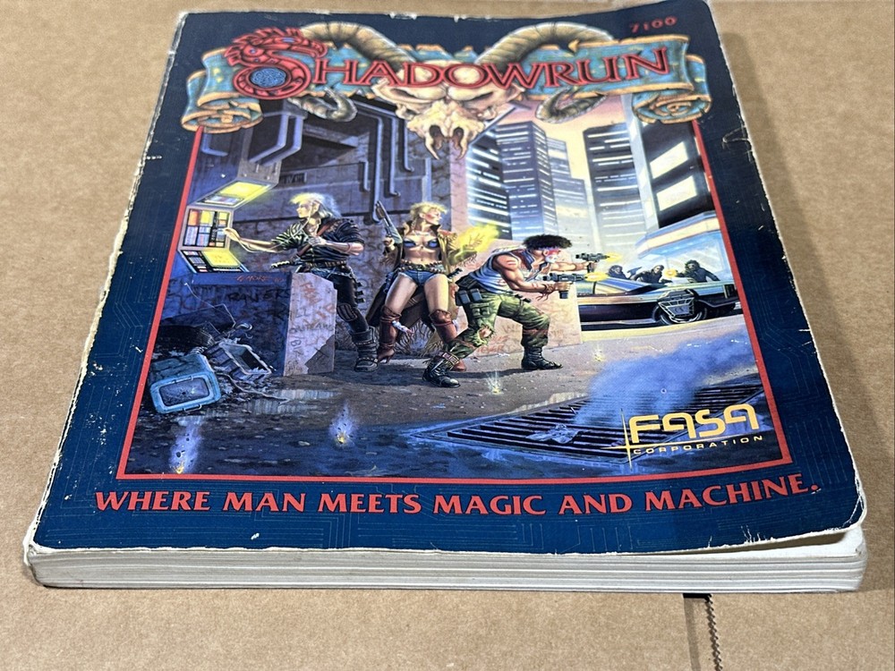FASA Shadowrun Where Man Meets Magic And Machine 7100