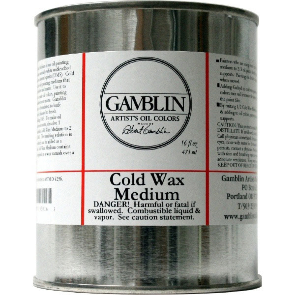 Gamblin Cold Wax Medium 16 Oz *Orm-D