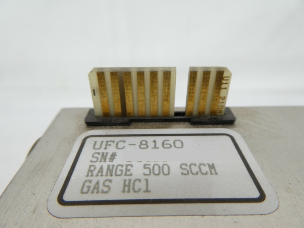 UNIT Instruments UFC-8160 Mass Flow Controller MFC 500 SCCM HCl Working Surplus