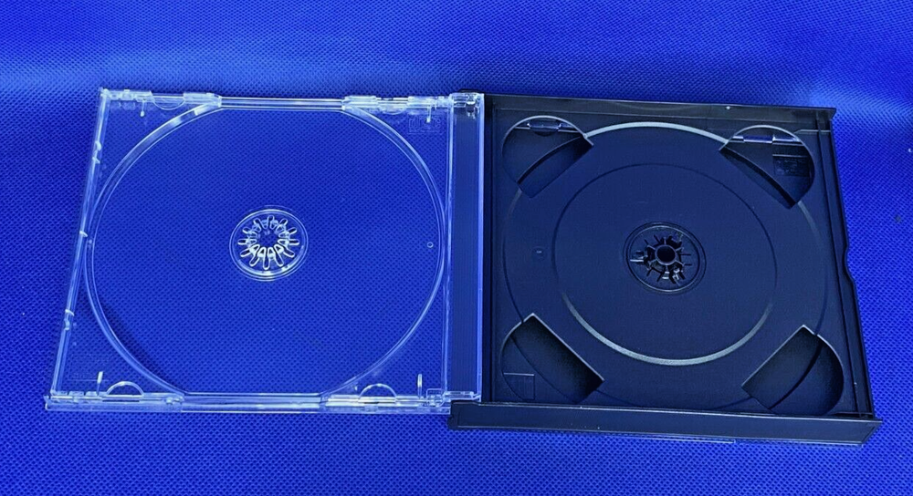 PS1 Replacement Double Game Case 2-4 Disc - New / MINT - RPG Dreamcast CD Logo