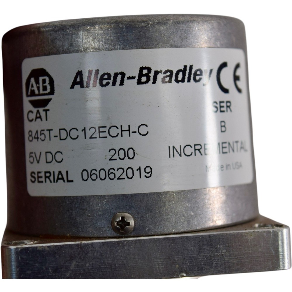 Allen Bradley 845T-DC12ECH-C Incremental Encoder 5VDC 200 PPR
