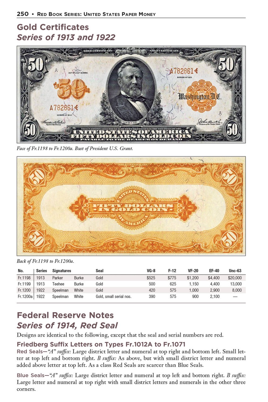 Red Book Series #29 United States Paper Money 9th Edition