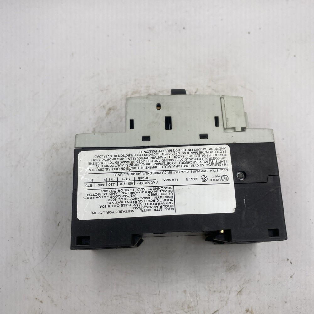 SIEMENS 3RV1011-1FA10 CONTACTOR UNMP