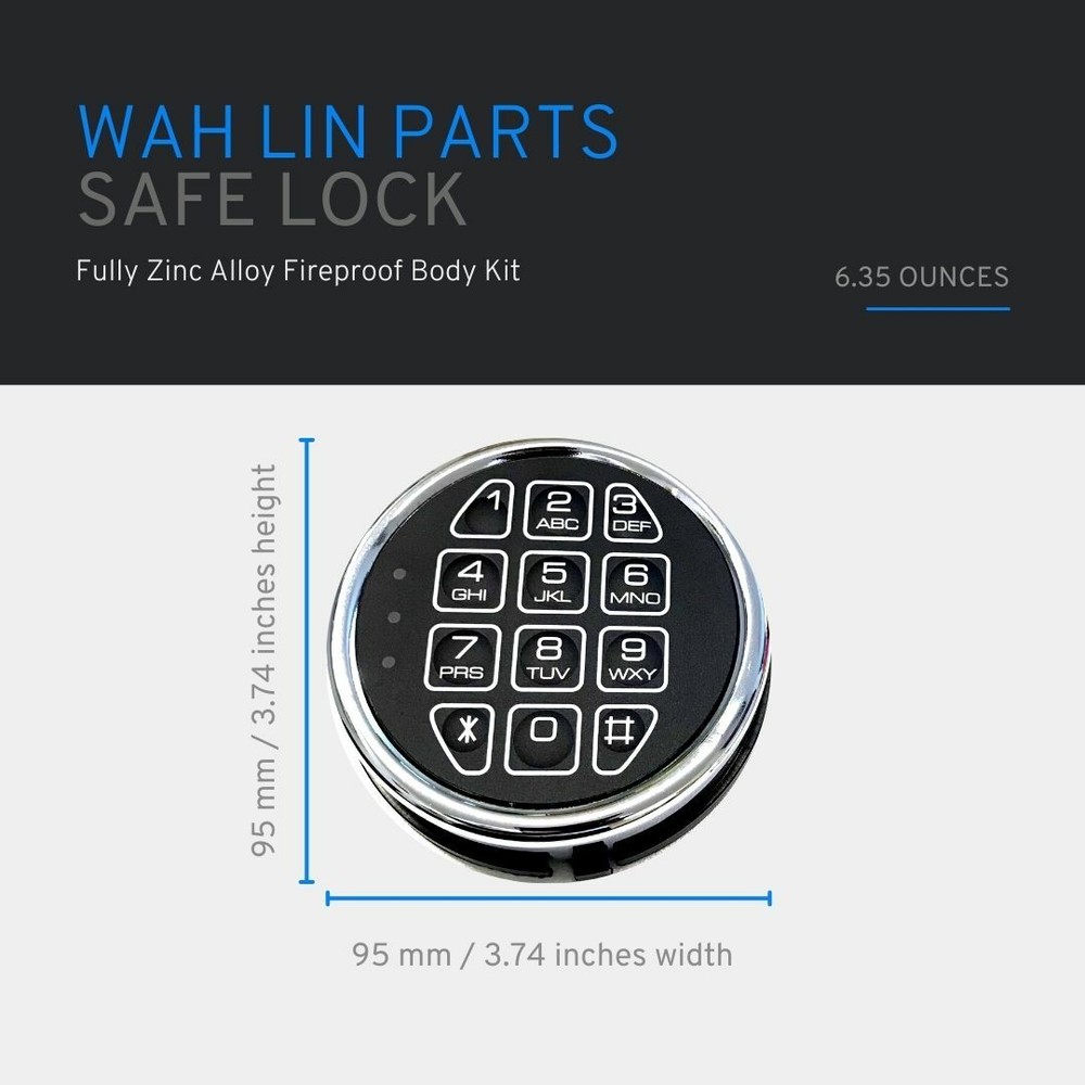 For Sargent Keypad Electronic Swing Bolt Safe Lock replacement Gun Safe Lock