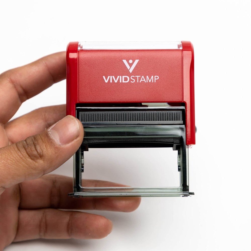 DECLINED Self Inking Rubber Stamp Red Ink - Medium