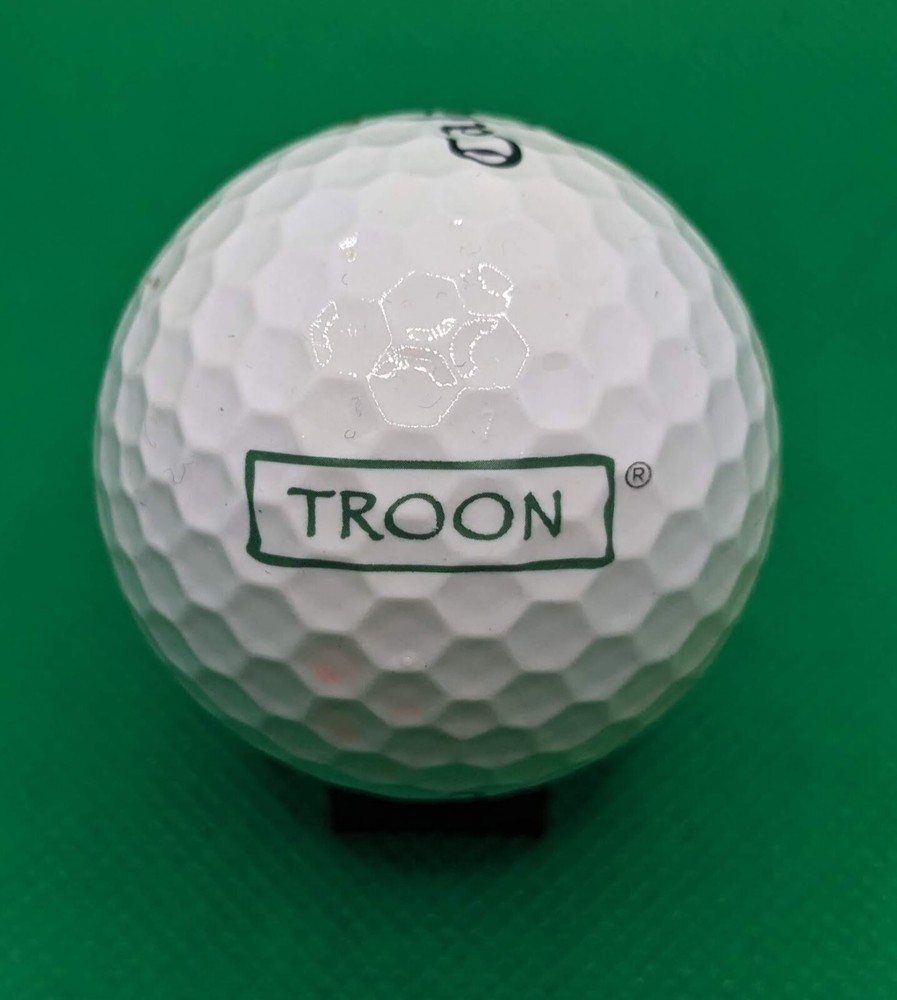 Troon Golf logo golf ball