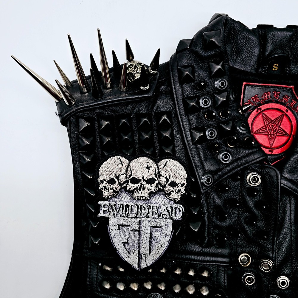 EVIL DEAD SKULL LOGO EMBROIDERED PATCH