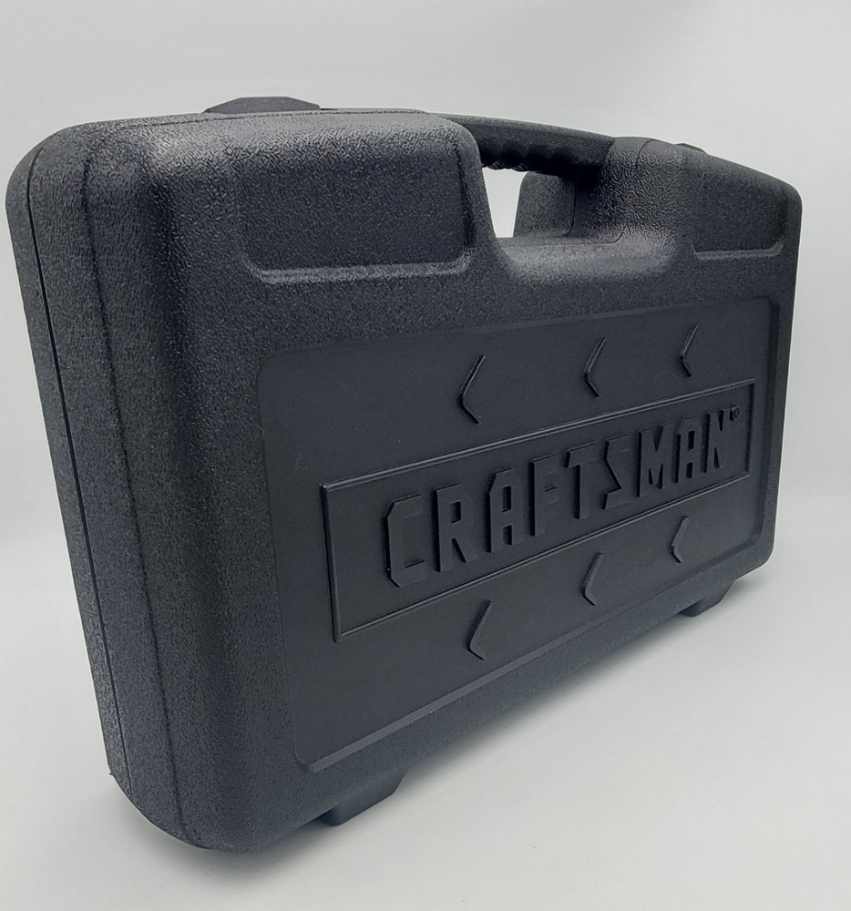Craftsman Empty Hard Plastic Tool Case w/ Manual for 19.2V Cordless Drill‑Driver