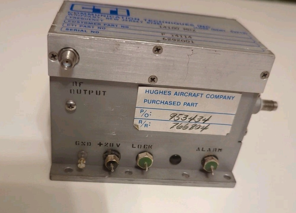 CTI 14180 MHz Microwave Source Model P-14114