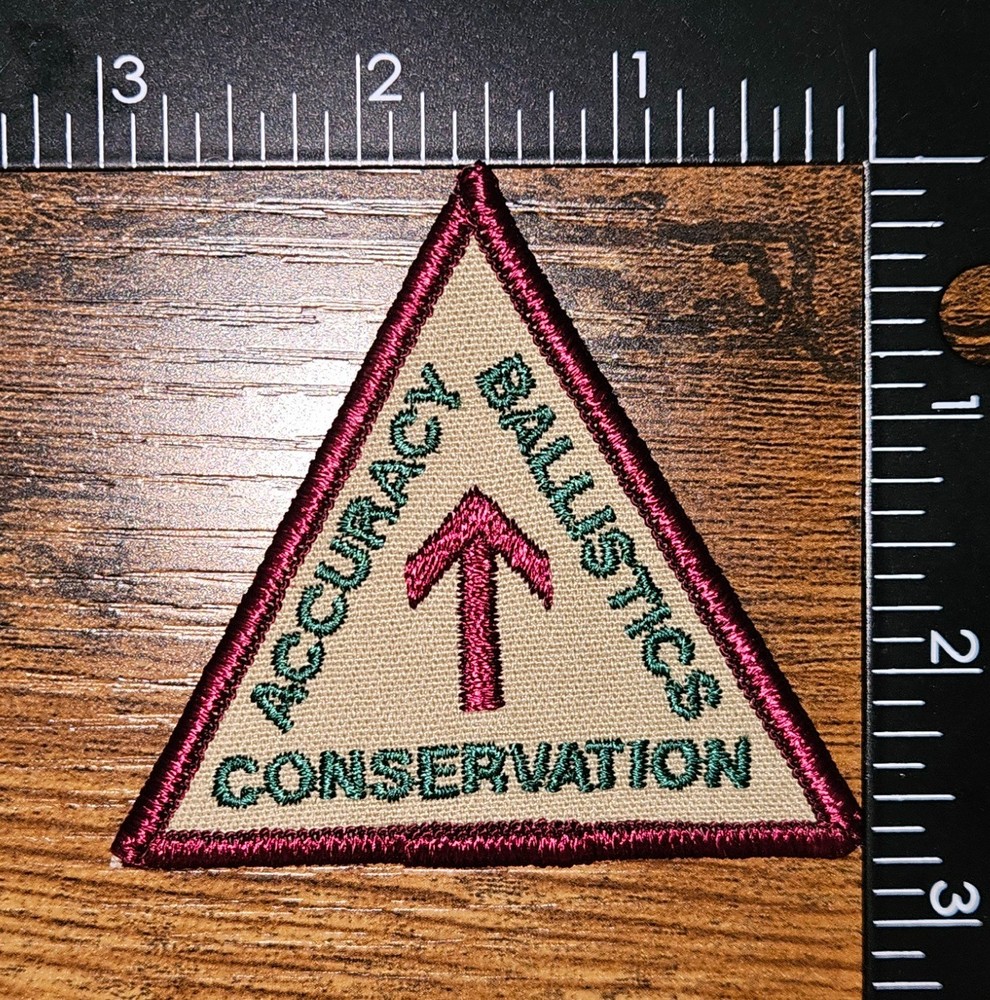 Accuracy Ballistics Conservation Hunting Firearm Shooting Skill Patch