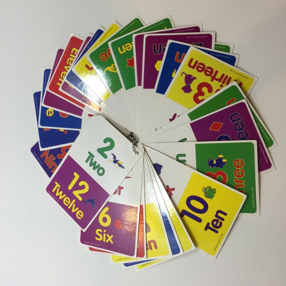 Flash Cards Early Learning Educational Games Vowels Phonics Math Addition Count