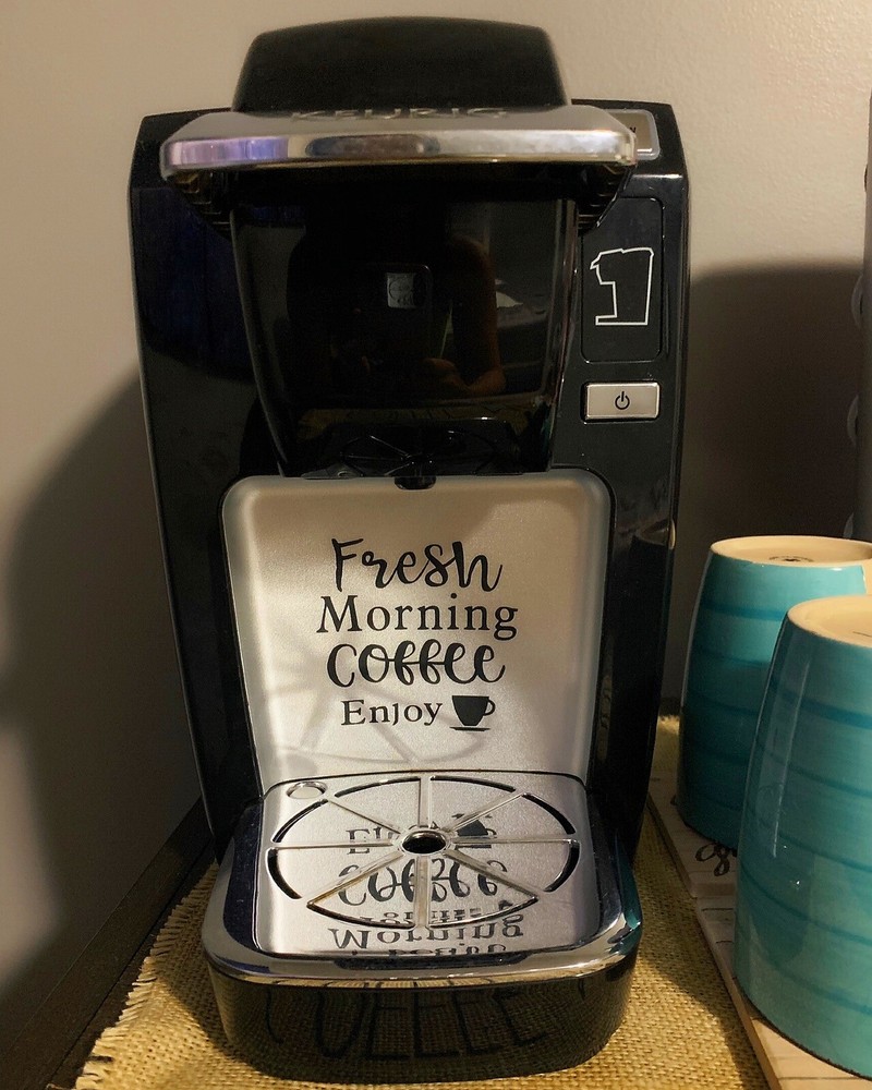 Keurig Coffee Machine Decal
