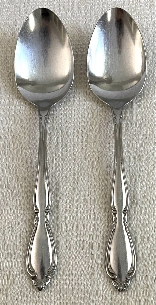 Oneida Community Stainless CANTATA 2 Serving Spoons