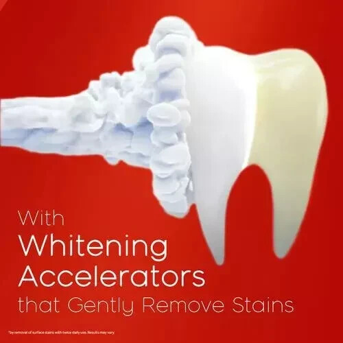 Colgate Visible White Toothpaste - Sparkling Mint, 4 x 100 g Multipack