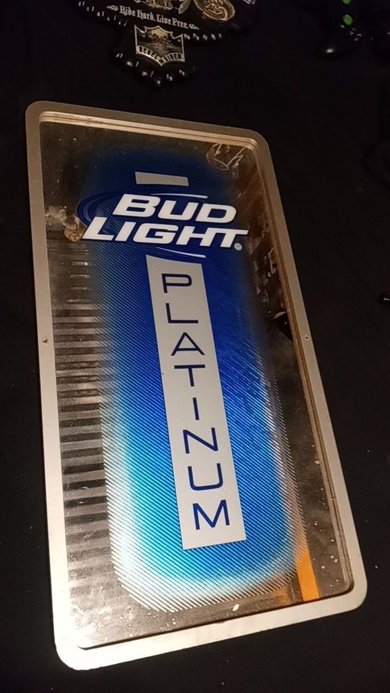 Bud Light Platinum Mirror