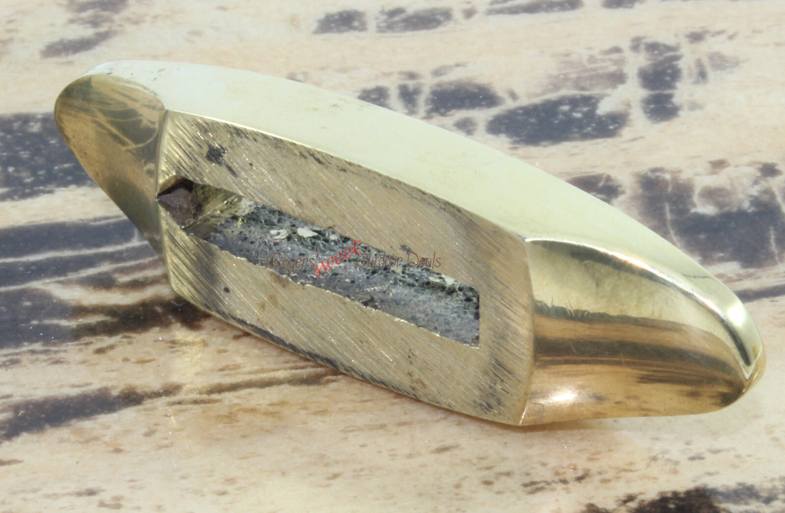 NEW USA BRASS CROSS FINGER GUARD BOLSTER CUSTOM KNIFE BLANK MAKING SUPPLIES