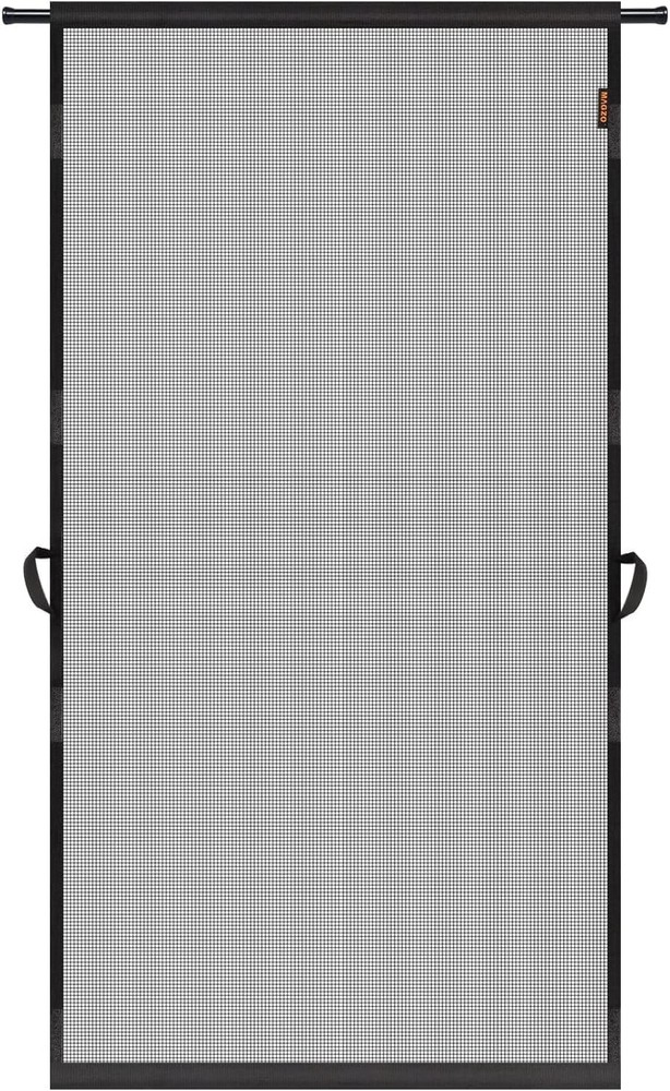 Fireproof Hanging Screen Door - Easy Install 36" x 98" Fits with Weighted Bottom