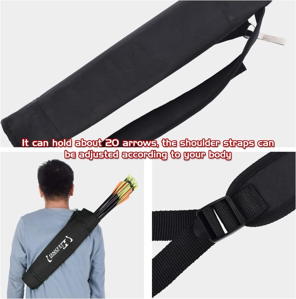 Elong Archery Back Holder - Adjustable, Comfortable & Lightweight Design