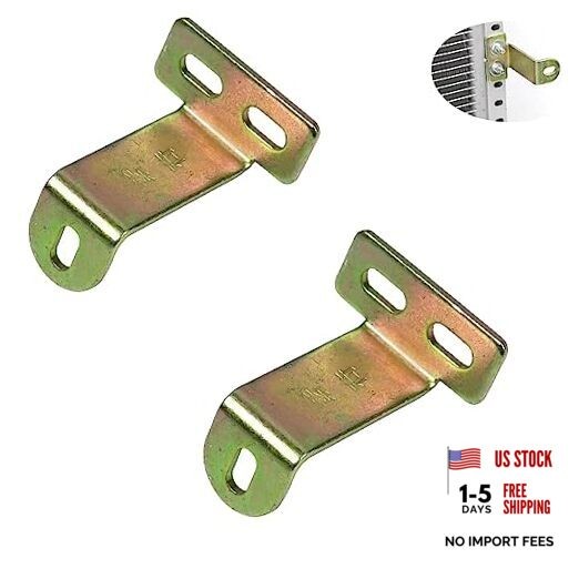 2 Pack Car A/C Condenser Mounting Bracket Fastener Mount Support Stand for