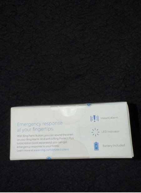 Ring Alarm Panic Button For Ring Alarm 1st Gen White