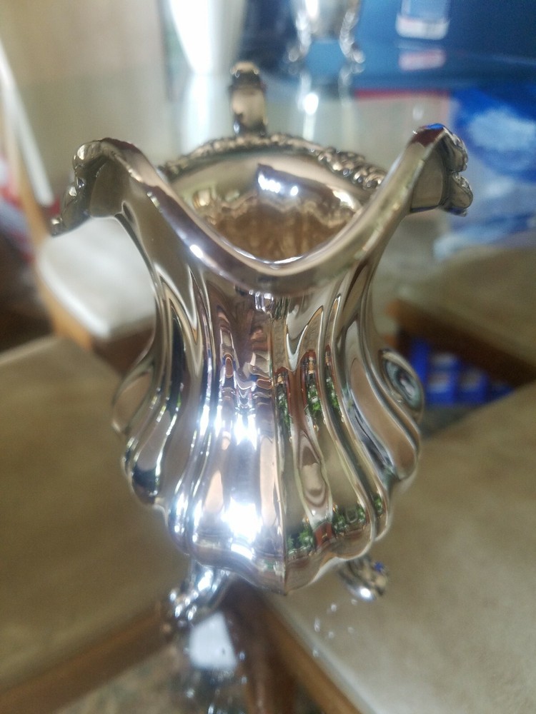 Gorham YC1604 Silver Plate Footed Creamer