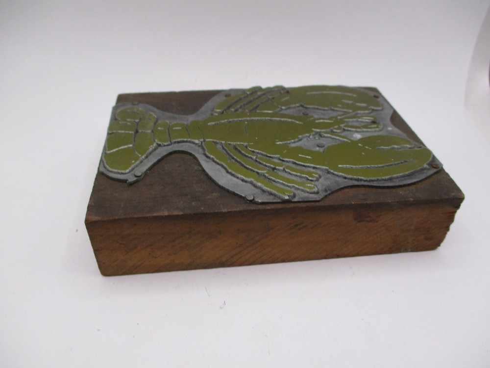 Printing Letterpress Printers Block Big Lobster