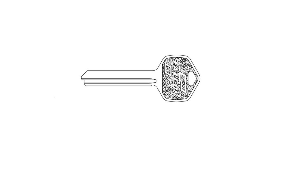 Falcon KB628-Y23 Key Blank