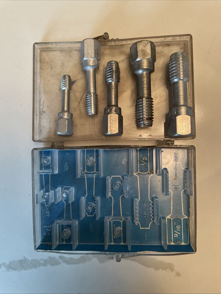 Snap On TRT-6C Coarse Hex Drive Rethreading Taps MISSING 1/4