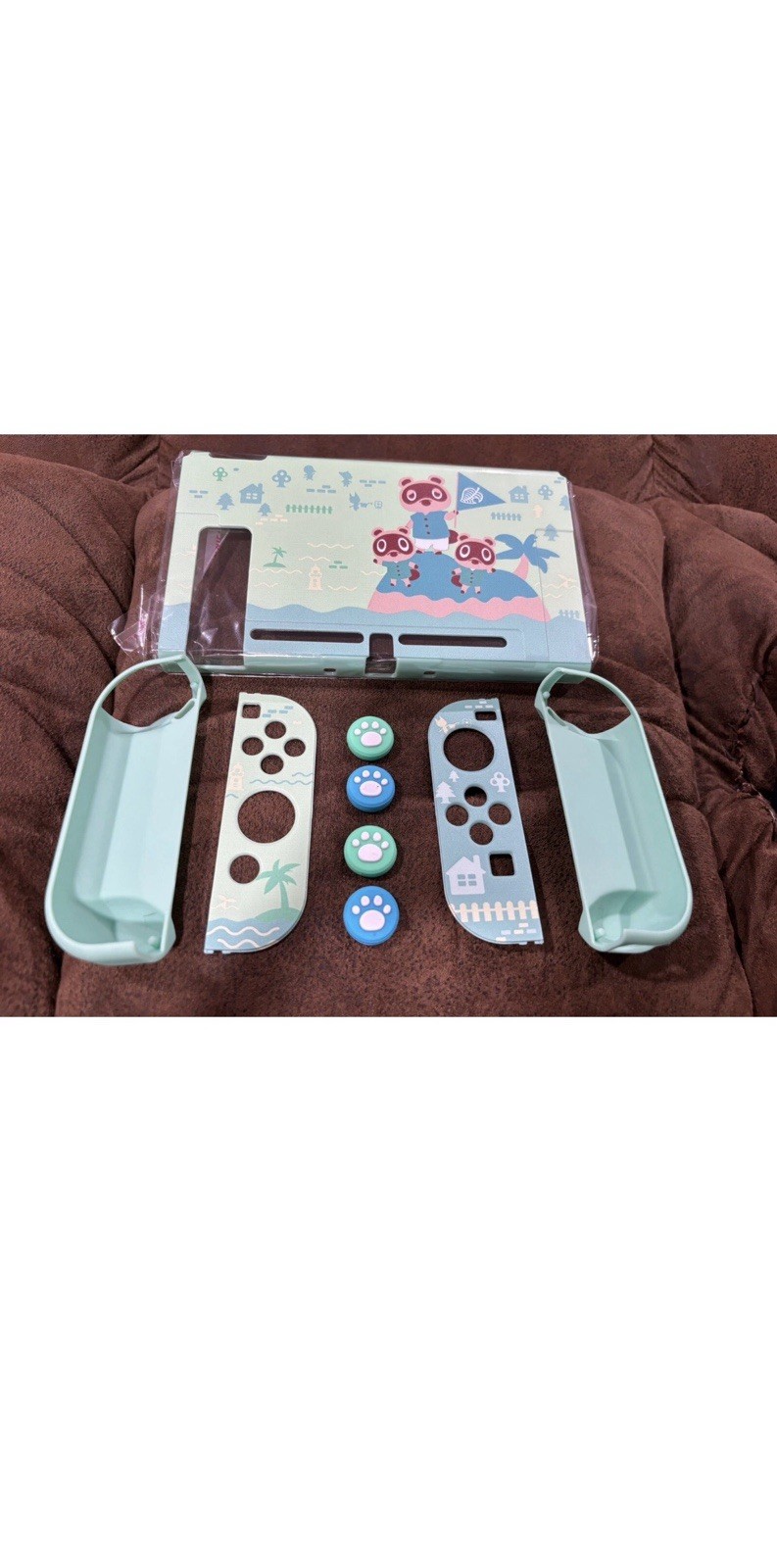 Nintendo Switch Animal Crossing Case with Accessories Bundle