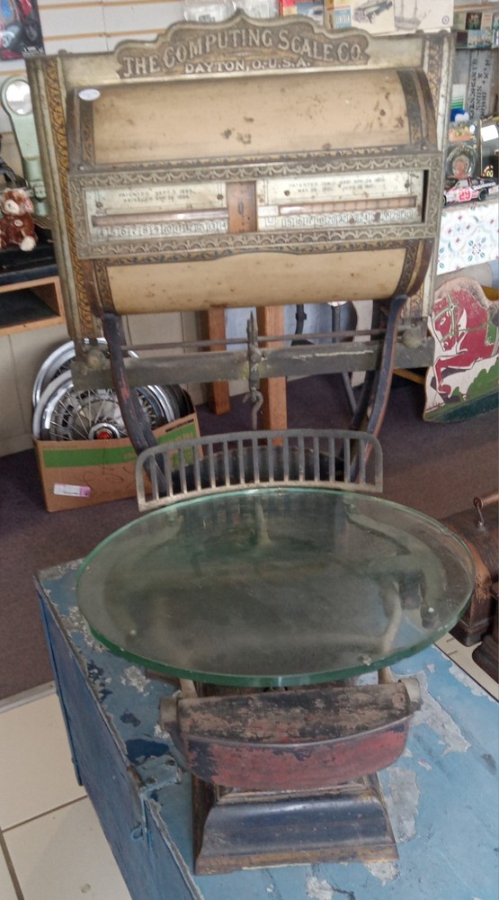 Antique Barrel Scale 1901 The Computing Scale Co