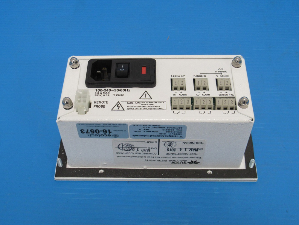 NEW TELEDYNE 3190 TRACE OXYGEN ANALYZER C64641A